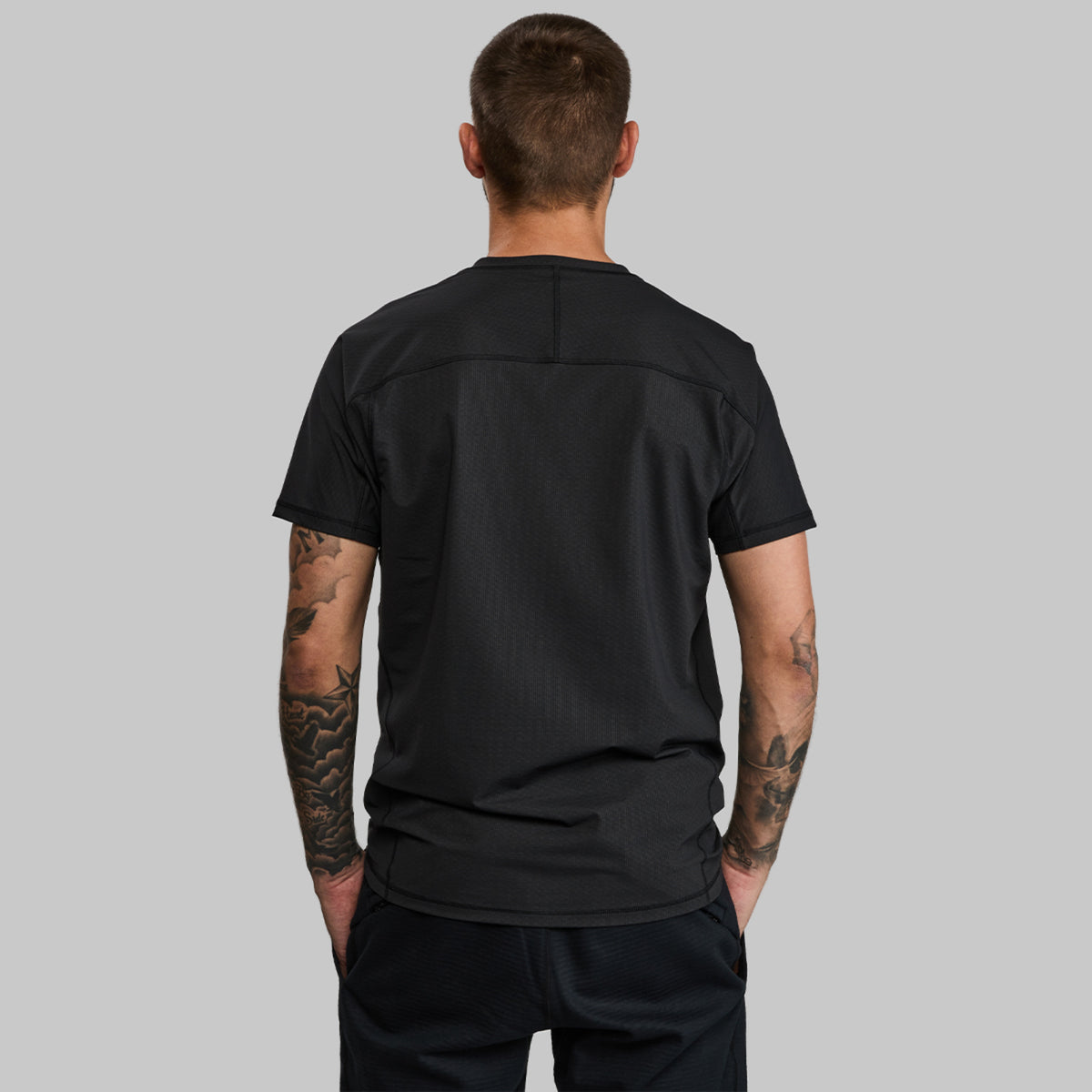 Carbon Fibre T Shirt. Original Black edition