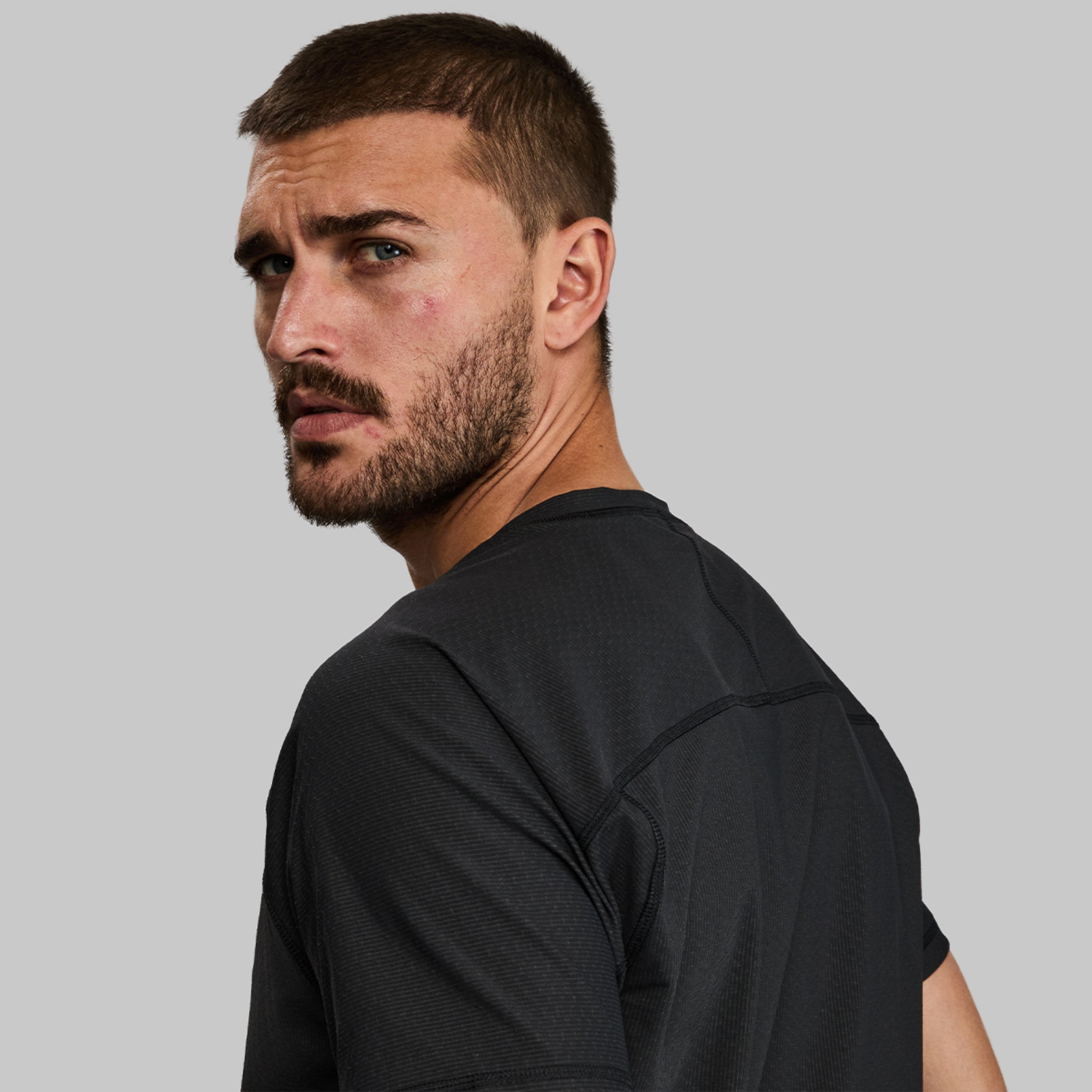 Carbon Fibre T Shirt. Original Black edition