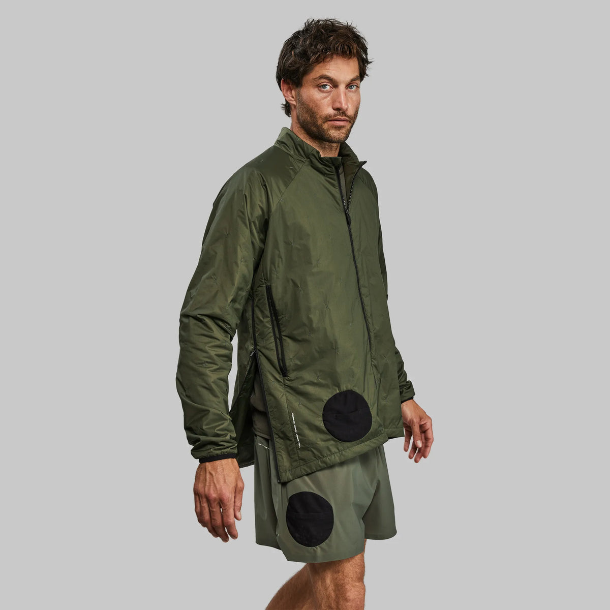 Race to Zero Puffer. Khaki edition