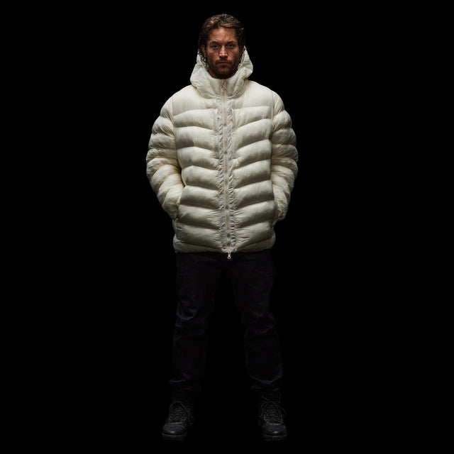 Aerogel Puffer. Lunar White edition