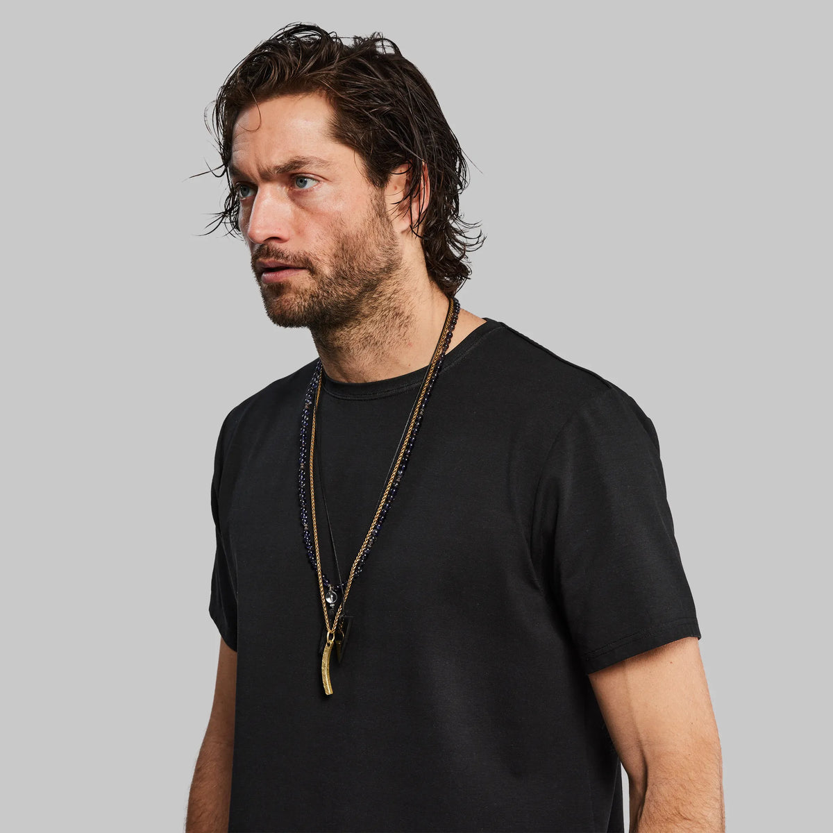 Wooden T Shirt. Black edition