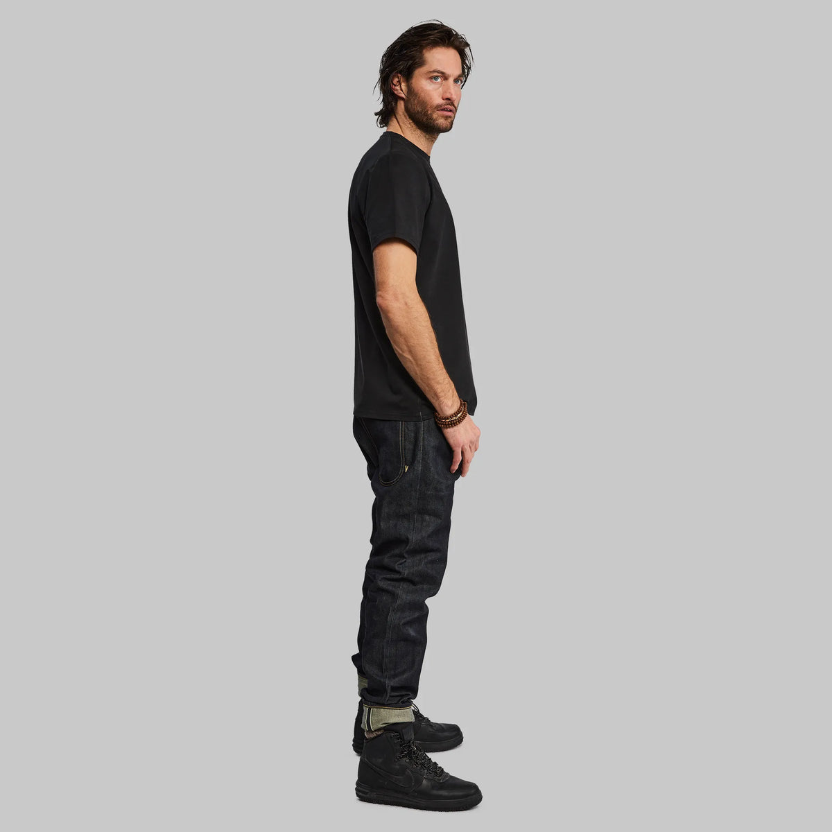 Wooden T Shirt. Black edition