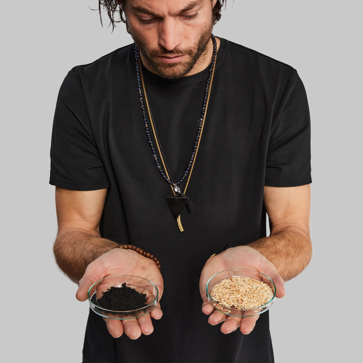 Wooden T Shirt. Black edition