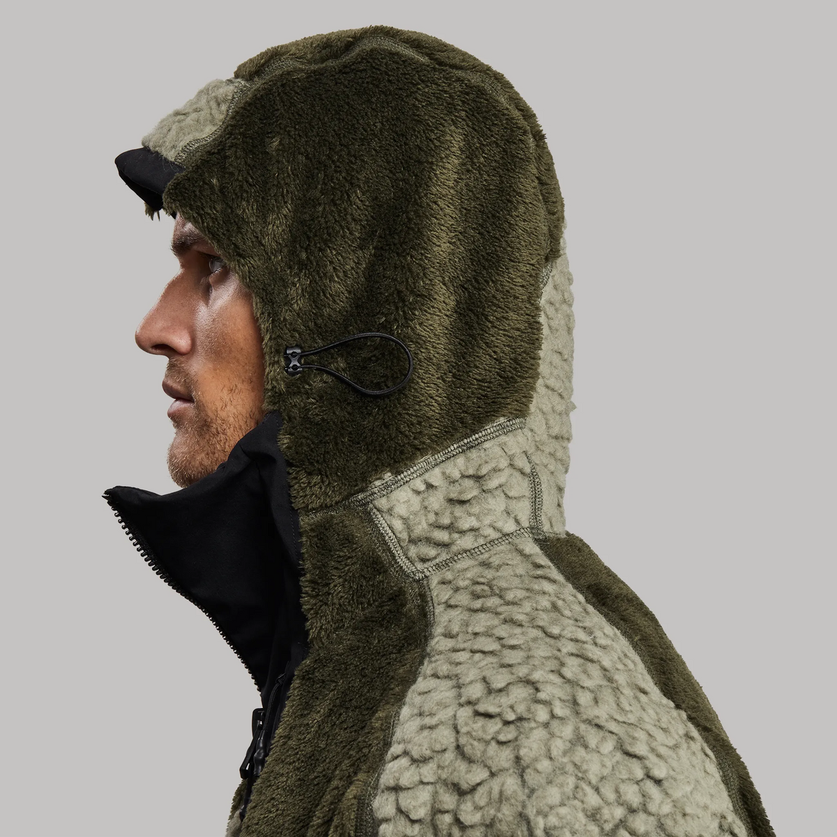 Ice Age Fleece. Grey-Green edition