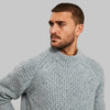 Nomad Sweater. Blue cashmere edition