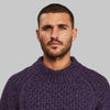 Nomad Sweater. Purple cashmere edition