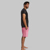 Planet Earth Swim Shorts. Pink edition