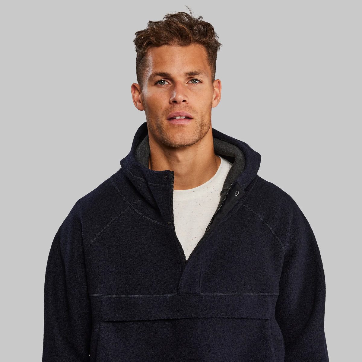 Off Grid Fleece Jacket. Navy edition