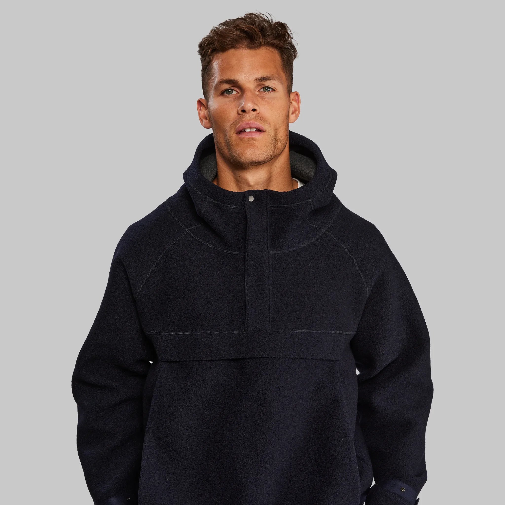 Off Grid Fleece Jacket. Navy edition