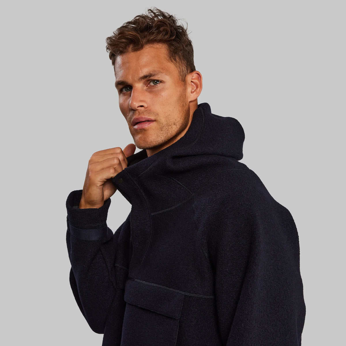 Off Grid Fleece Jacket. Navy edition