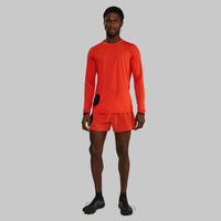 Race to Zero T Shirt. Long Sleeve Aerospace Orange edition