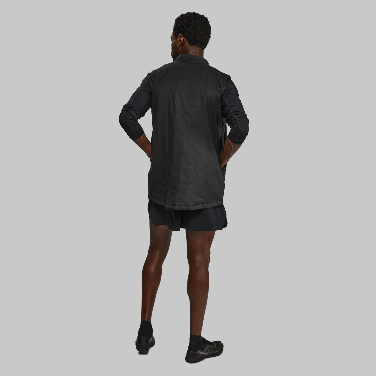 Race to Zero Puffer Vest. Black edition