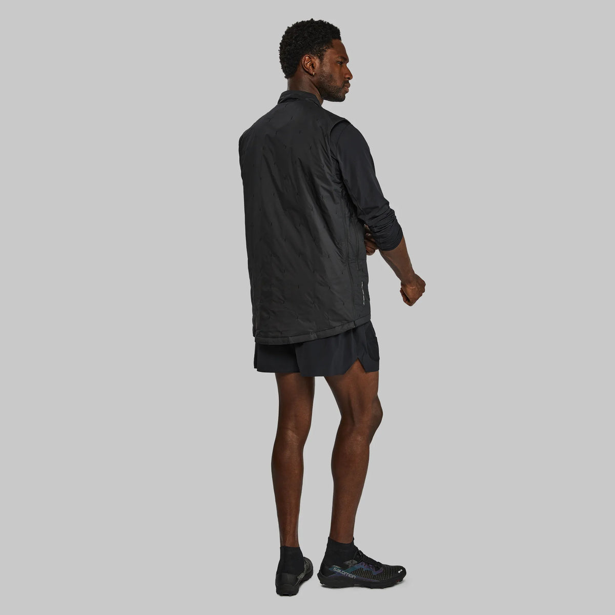 Race to Zero Puffer Vest. Black edition