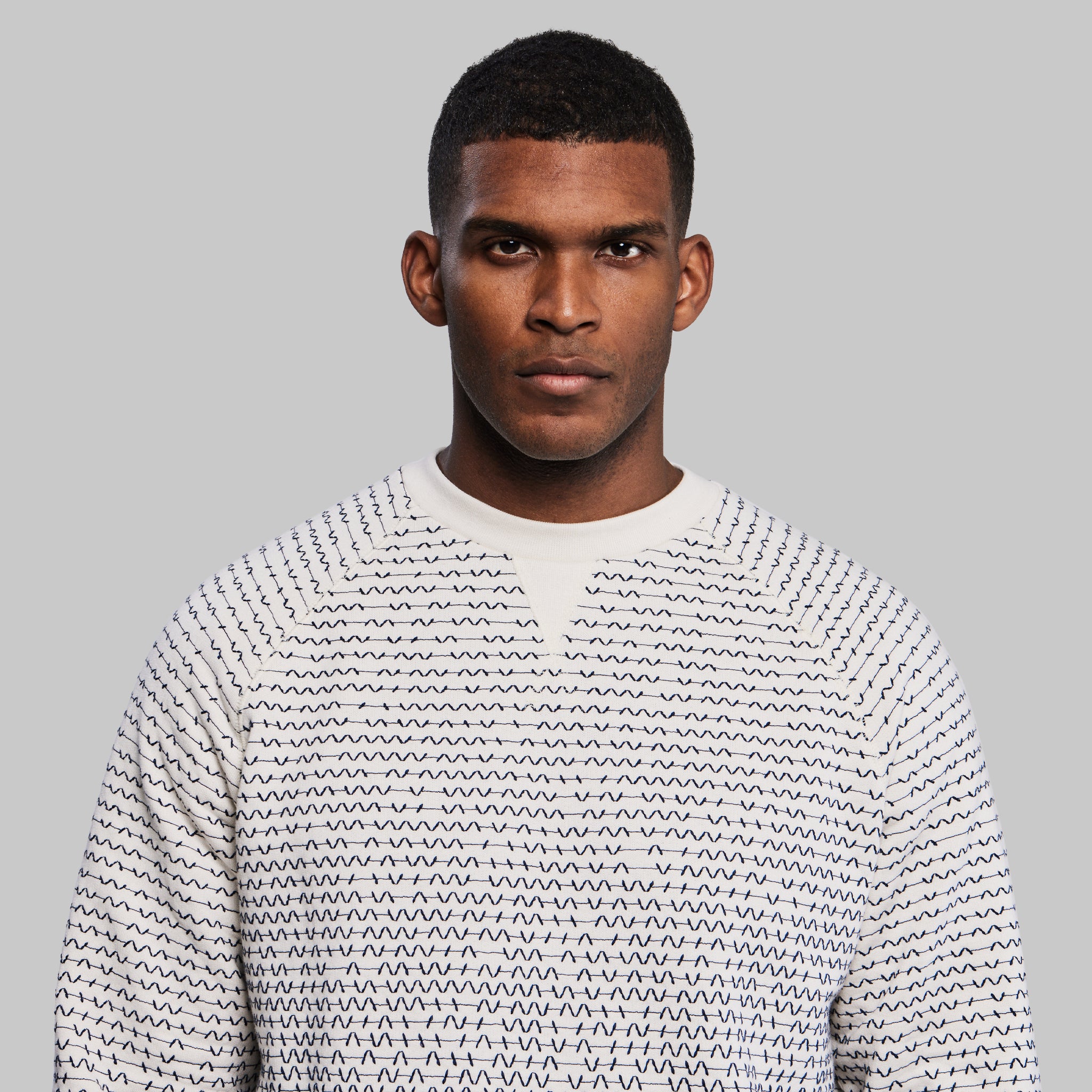 H and m outlet crew neck sweater