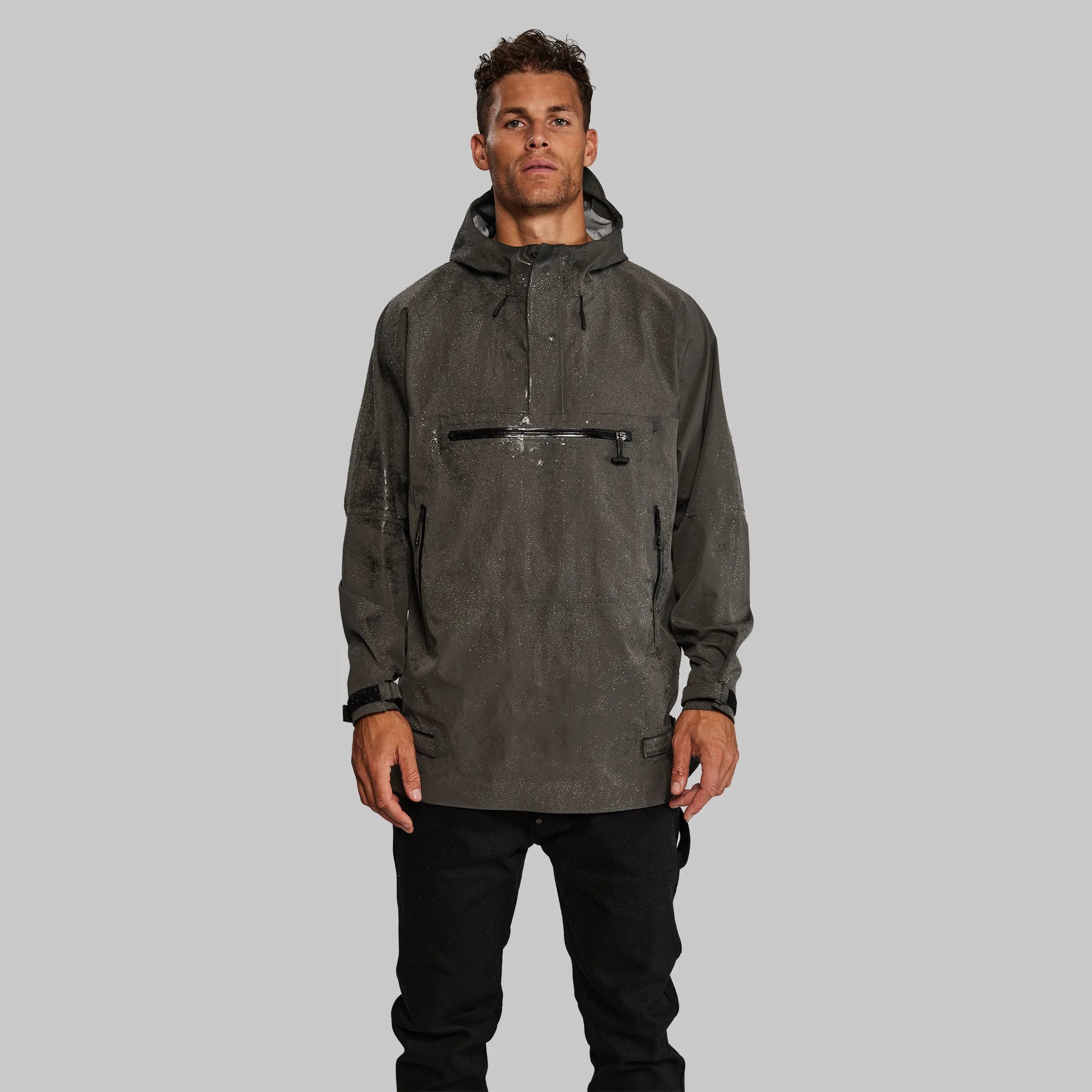 Waterfallproof Jacket. Half-zip edition